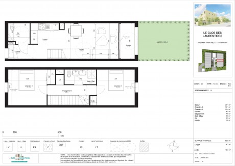 L43 T3 Duplex - Le Clos des Laurentides