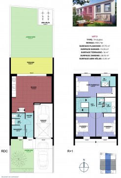 Lot 2 T4 Duplex - Les Villas Béclas