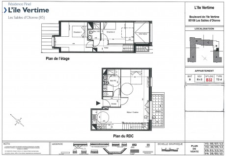 B32D T3 Duplex - Résidence L'Île Vertime