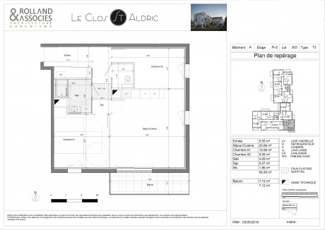 01A303 T3 - Résidence "Le Clos Saint-Aldric"