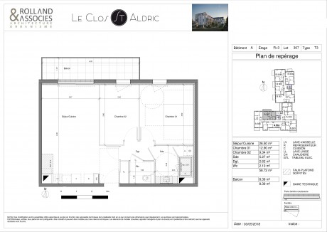 01A307 T3 - Résidence "Le Clos Saint-Aldric"