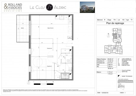 01B102 T3 - Résidence "Le Clos Saint-Aldric"