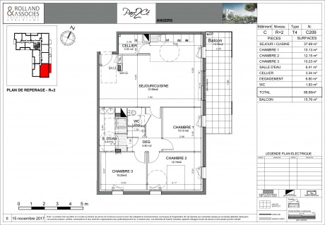 lot_03C209 T4 Duplex - Résidence "Le Parc 2 Cé"