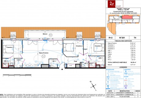 lot-02201 T4 - Résidence "Le MELTEM"