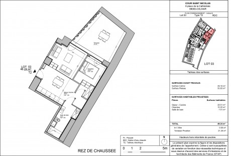 Lot 03 T2 - Colmar, Cour Saint-Nicolas