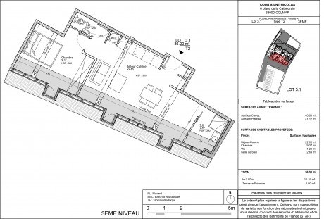 Lot 3.1 T2 - Colmar, Cour Saint-Nicolas