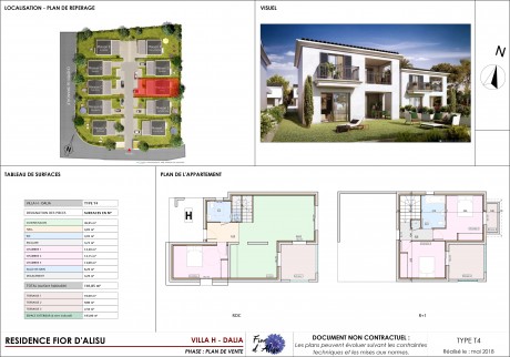 Lot7 T4 - Bastia, Résidence Fior d'Alisu