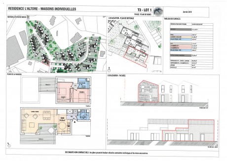 Lot 1 T3 - Ajaccio, Domaine résidentiel de l'Altore