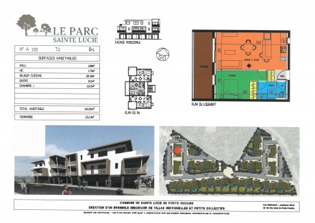 Lot A102 T2 - Porto-Vecchio, Le Parc Sainte-Lucie