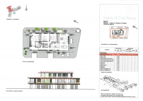 Lot B201 T4 - Lecci de Porto-Vecchio, Résidence "Sognu Di Cala Rossa"