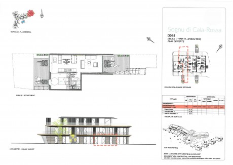 Lot D018 T2 - Lecci de Porto-Vecchio, Résidence "Sognu Di Cala Rossa"