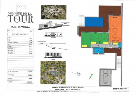 Lot 05 T4 - "Le Domaine de La Tour" à Sainte Lucie de Porto-Vecchio