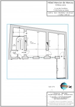 Lot 6 T2 - "L'Hôtel Mercier", bel immeuble dans Chalon-sur-Saône