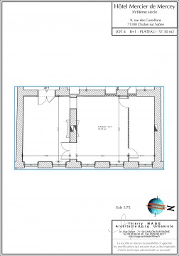 Lot 4 T3 - "L'Hôtel Mercier", bel immeuble dans Chalon-sur-Saône