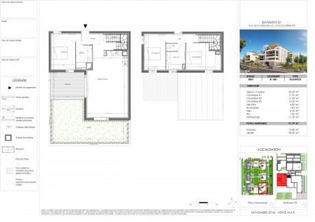 Lot 001 T4 Duplex - Le "Referen/'Ciel", la nouvelle résidence à Lormont