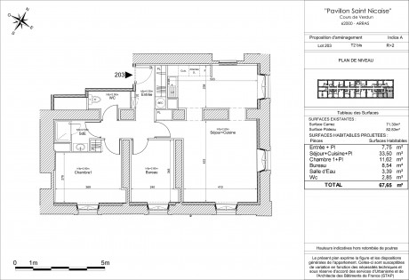 Lot 203 T2 Bis - "Le Pavillon Saint-Niçaise", la nouvelle résidence à Arras