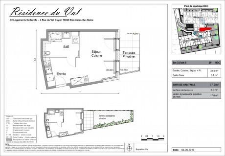 Lot 31 Studio - "La Résidence du Val", la quiétude des bords de Seine au rendez-vous