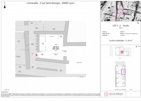 Lot 9 Studio - "5 Rue Saint-Georges" à Lyon, un bel édifice restauré dans le coeur de ville