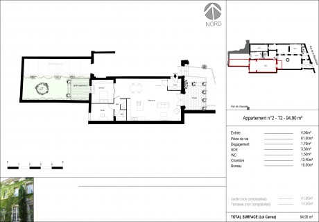 Lot 2 T3 - "Rue de la République", appartements à Villeneuve-Lès-Avignon