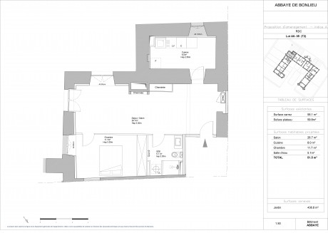 Lot 5 T2 - Abbaye de Bonlieu