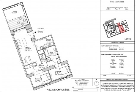 Lot 2 T3 - Découvrez "Ostel Sainte Odile" à Strasbourg