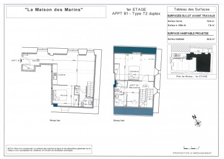 Lot 2 T1 - Résidence "La Maison Des Anciens Marins"