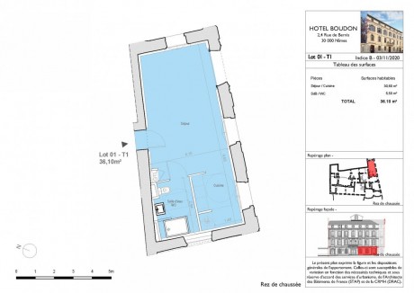 Lot 1 T1 - Hotel Boudon