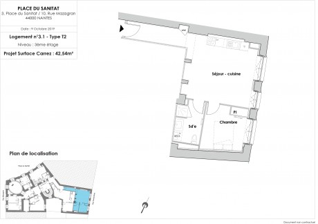 Lot 7 T2 - LES ROTONDES SAINT-GABRIEL