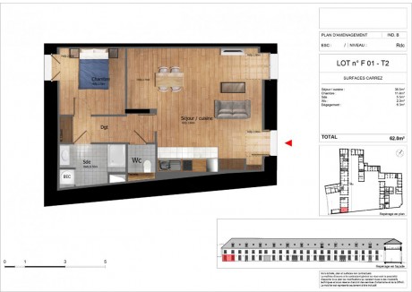 Lot 5 T2 - Ancienne surintendance du roi