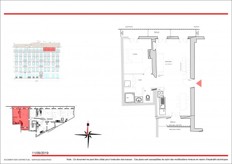 Lot 8 T3 DUPLEX - Résidence Agaric