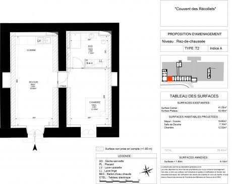 Lot 4 T2 - Couvent des Recollets