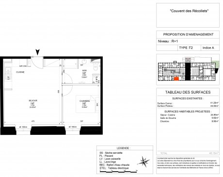 Lot 5 T2 - Couvent des Recollets