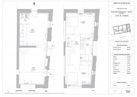 Lot 2 T3 DUPLEX - Abbaye de Bonlieu