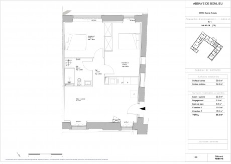 Lot 5 T3 - Abbaye de Bonlieu