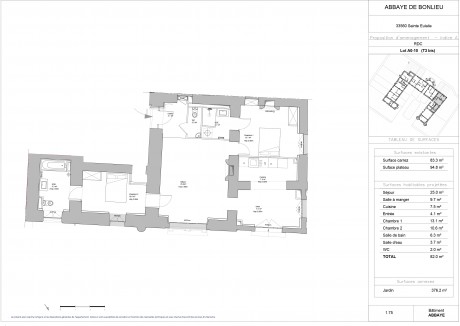 Lot 6 T4 - Abbaye de Bonlieu