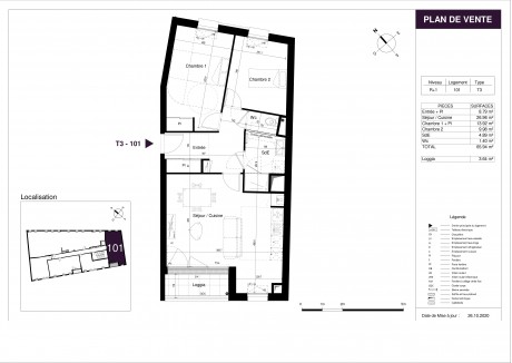 Lot 3 T3 - Passage Emery