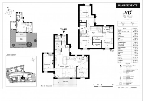 Lot 7 T5 - Les villas des dunes