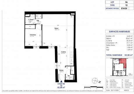 Lot 3 T2 - Le Bailly