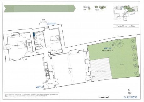 Lot 7 T3 - Résidence Sully