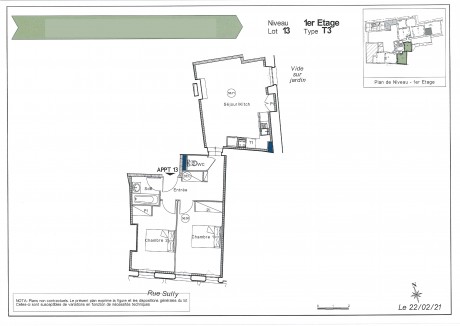 Lot 8 T3 - Résidence Sully