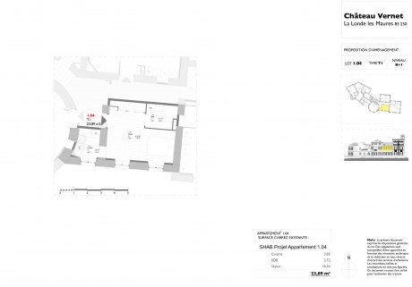 Lot 11 T1 - Château Horace Vernet