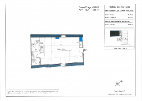 Lot 5 T1 - Résidence de l’Hôtel du Croissant