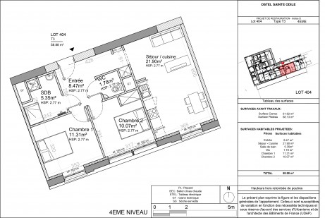 Lot 7 T3 - Ostel Sainte Odile