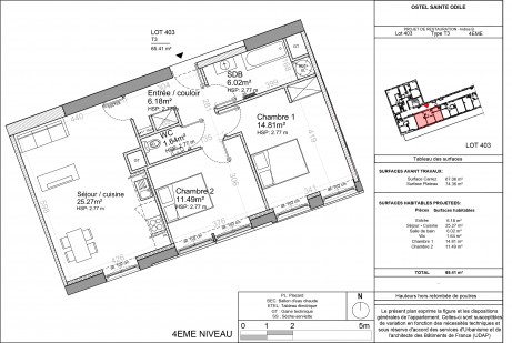 Lot 8 T3 - Ostel Sainte Odile