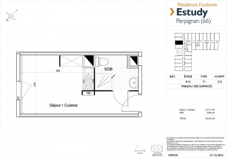 n°212 T1 - Estudy