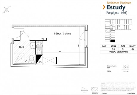 n°406 T1 - Estudy