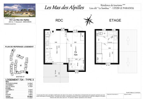 n°724 T3 - Les Mas des Alpilles