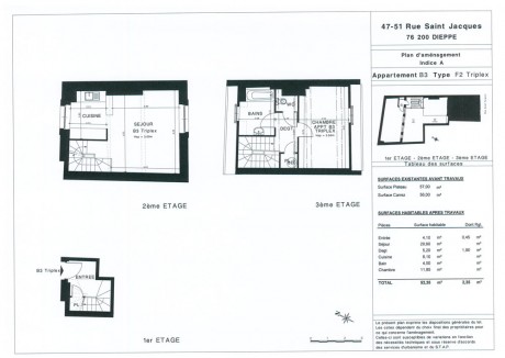 B3 T2 Triplex - Saint Jacques