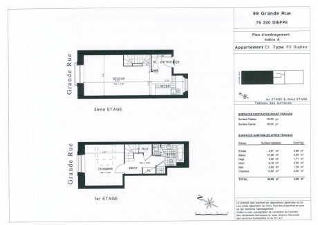 C1 T2 Duplex - Grande Rue