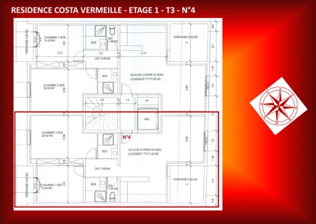 n°4 T3 - Résidence Costa Vermeille